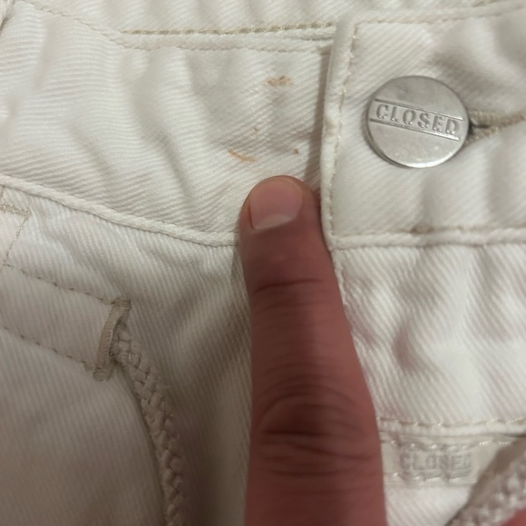 Closed Women's Cream Jeans - Picture 9 of 9